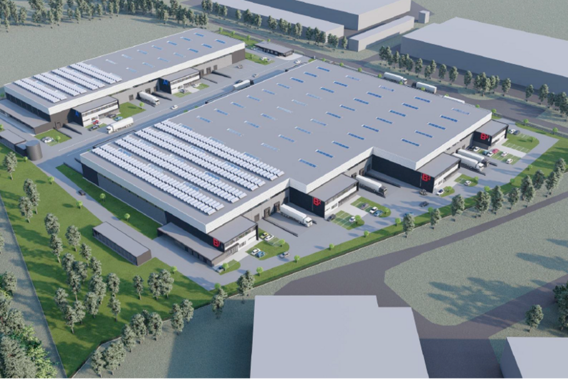 Centrum logistyczno-produkcyjne w Łodzi