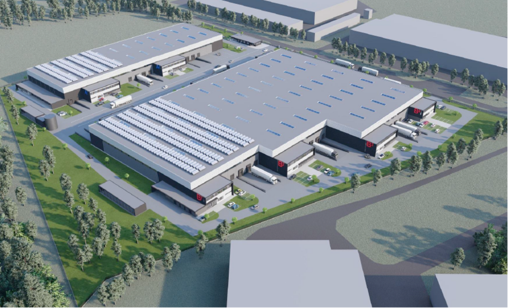 Centrum logistyczno-produkcyjne w Łodzi 